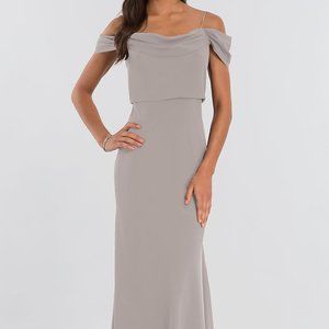 Jenny Yoo Sabine Bridesmaid Dress, Alpine - Size 0